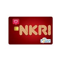 Kartu Flazz Limited Edition HUT RI Merah Berlogo Baru