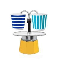 Bialetti - Mini Express Set Pop Yellow - Red (2 Cups)