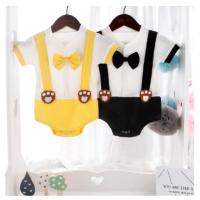 Newborn Romper Kids Jumpsuit Baby Children Cartoon Bear Print Jumpsuit Baby Boy Girl Clothes(SP)