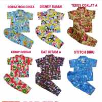 PIYAMA ANAK/ BAJU TIDUR ANAK 1-5TH BISA PILIH MOTIF(SP)