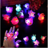 Mainan Lampu LED Luminous Bentuk Cincin Kartun untuk Anak(SP)