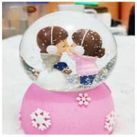 Produk Unggulan Kotak Musik Snow Ball Kado Romantis Unik(SP)
