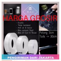 Double Tape Merk B.E.C House Nano Tape Ivy Grip Tape Isolasi 2 Sisi Solatip Tape(SP)