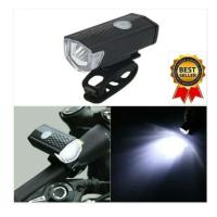 Lampu Depan/Belakang Sepeda Water Resistant Rechargeable USB