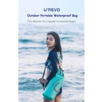 Xiaomi Urevo Portable Waterproof Outdoor Storage Dry Bag 10 L - Green(DM)