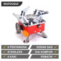 Kompor Camping Kotak Mini Portabel Stove Gas KP8302(SP)