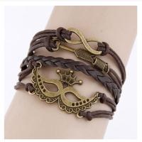 LRC Gelang Tangan Scrapbooki Brown Weave Mask(SP)
