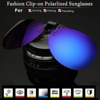 Lensa Klip Kacamata Clip-on Sunglasses - Y16211(SP)