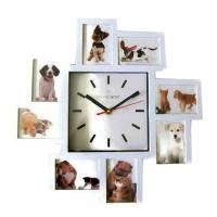 Meridient Jam Dinding Foto Frame Minimalis 0274 Putih