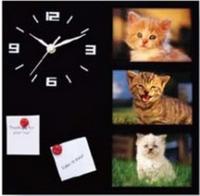 Meridient Jam Dinding Frame Minimalis 0275 Hitam