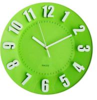 Meridient Jam Dinding Minimalis 9728 Hijau