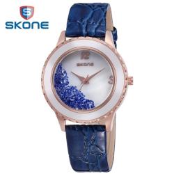 Jam Tangan Wanita SKONE Aurora Biru 8324 Original