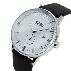 Jam Tangan Wanita SKMEI Cosmo Putih Hitam Original