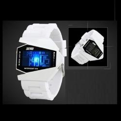 Jam Tangan Pria SKMEI Combat Putih 0817 Original