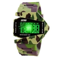 Jam Tangan Pria SKMEI Combat Army Hijau Original