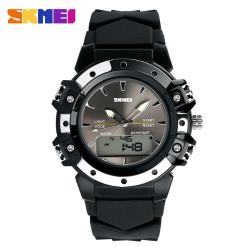 Jam Tangan Pria SKMEI Styler Hitam 0821 Original