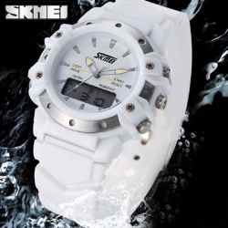 Jam Tangan Pria SKMEI Styler Putih 0821 Original