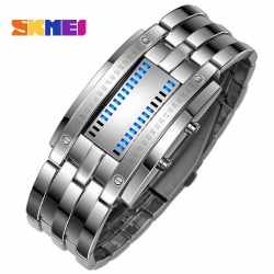Jam Tangan Pria SKMEI Storm MK2 Silver 0926