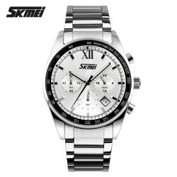 Jam Tangan Pria SKMEI Seize Putih 9096CS Original