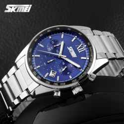 Jam Tangan Pria SKMEI Seize Biru 9096CS Original