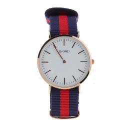 Jam Tangan Wanita SKMEI Flagge Biru Merah Biru