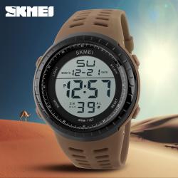 Jam Tangan Pria SKMEI Army 1167 Coklat Original