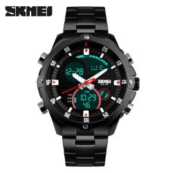 Jam Tangan Pria SKMEI Viper Hitam 1146 Original