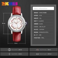 Jam Tangan Wanita SKMEI Clover Merah 9159 Original