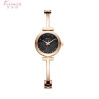 Jam Tangan Wanita Kimio Zircon K6255S Hitam Emas