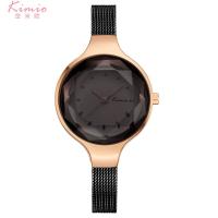 Jam Tangan Wanita Kimio Eudial K6245M Hitam Emas