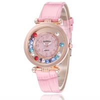 Jam Tangan Wanita Fashion Marbles 4412 Pink Peach