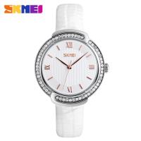 Jam Tangan Wanita SKMEI Glare 9143 Putih Original