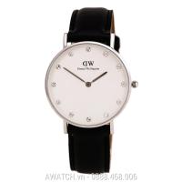 Daniel Wellington Classy Sheffield 34mm Silver Jam Tangan Wanita