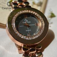 Jam Tangan Wanita CHRISTYAN ARDEN Lykoi 06561 Hitam Emas Original