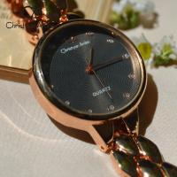 Jam Tangan Wanita CHRISTYAN ARDEN Devon Hitam Rose Gold 06699 Original