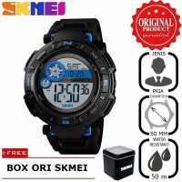 Jam Tangan SKMEI Maxim 1467 Hitam Biru Original