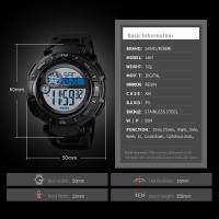 Jam Tangan SKMEI Maxim 1467 Full Hitam Original