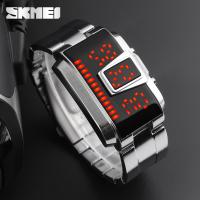 Jam Tangan Pria SKMEI Fiction 1179 Silver Original