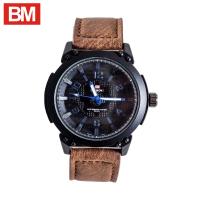 Jam Tangan Pria BELMONT ESTRELA Biru Cokelat Sport BM 8044 Lengkap Kartu Garansi