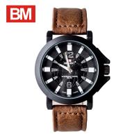 Jam Tangan Pria BELMONT BEABULL Hitam Cokelat Sport BM 5136 Lengkap Kartu Garansi