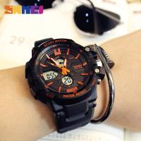 Jam Tangan Anak SKMEI Mini Grenade Hitam Oranye 0990L Original