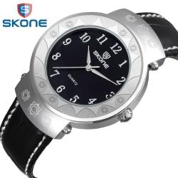 Jam Tangan Wanita SKONE Gucci Hitam 8413 Original