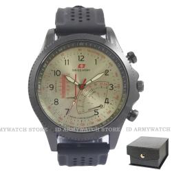 Swiss Army SAX 107802 Jam Tangan Analog Pria Hitam