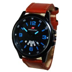 Swiss Army SAX 1227-07 Jam Tangan Analog - Coklat