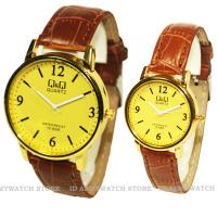 Jam Tangan Analog Couple Q&Q QQ 6009-50 - Gold